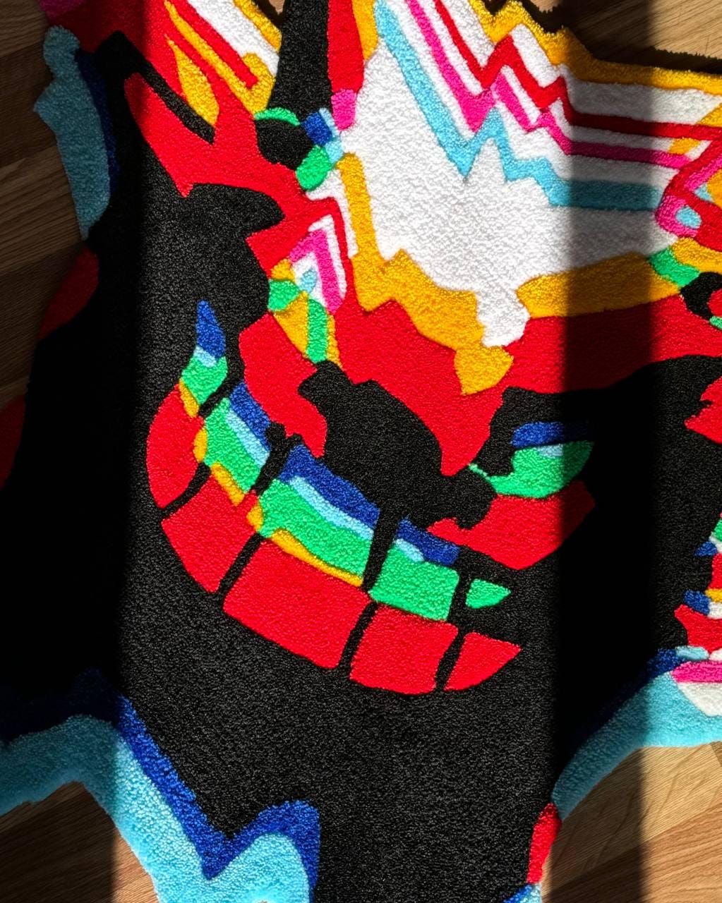 Custom Tufted Anime Rug Hypebeast rug Rugs for bedroom aesthetic Home decor halloween rugs Handmade Rug aesthetic home decor