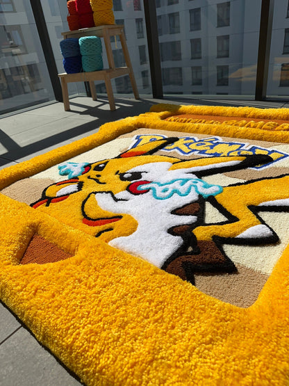 Game cartridge tufted rug,3d cartridge rug, handmade tufted custom rug, living room decor rug, bedroom carpet, area carpet