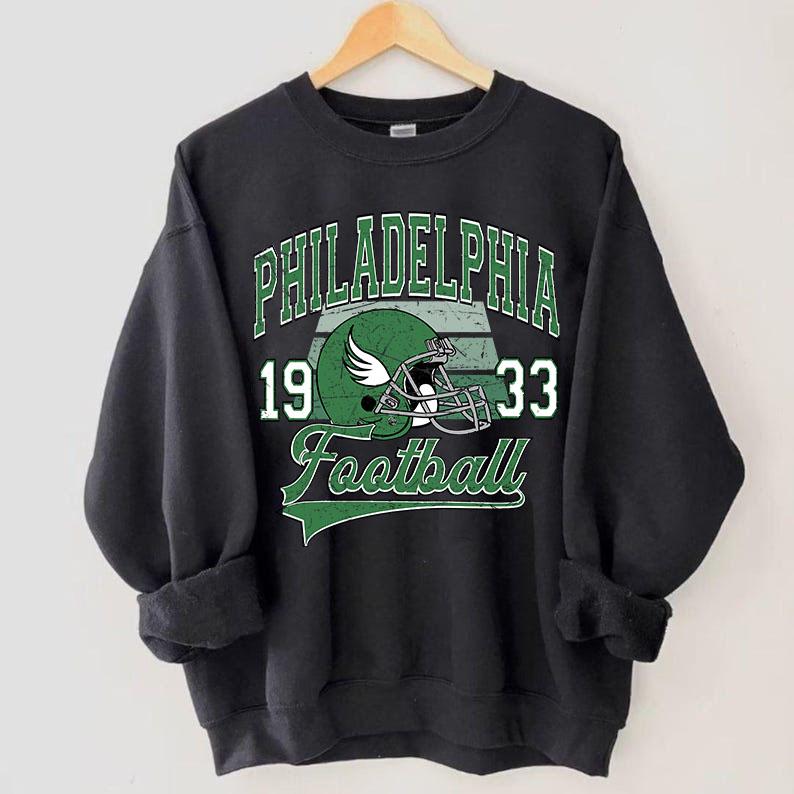 Philadelphia Football Sweatshirt, Vintage Style Gift, Football Tee, Philadelphia Fans Shirt, Philadelphia Football Shirt, Philadelphia Retro
