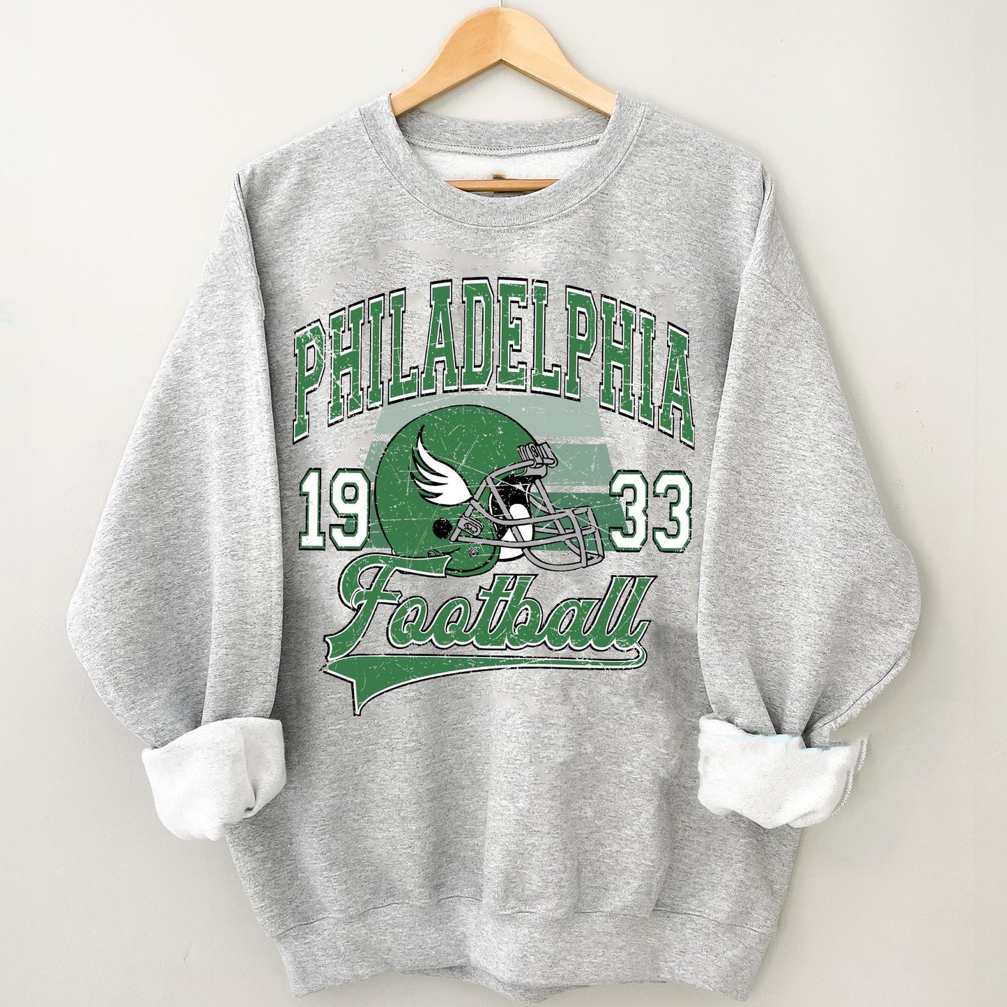 Vintage Philadelphia Football Shirt, Philadelphia Football Sweatshirt, Football Shirt, Philadelphia Retro Crewneck