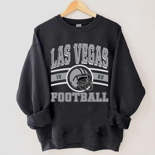 Vintage Las Vegas Football Sweatshirt, Las Vegas Game Day Shirt, Las Vegas Shirt, Game Day Shirt, Trendy Las Vegas Football Fan Gift.
