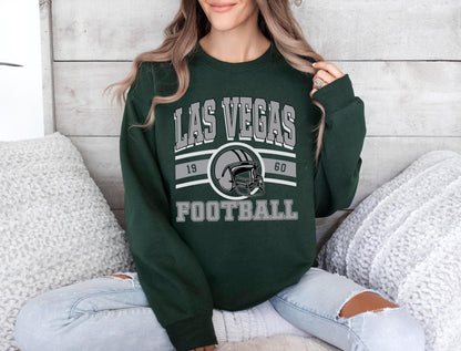 Vintage Las Vegas Football Sweatshirt, Las Vegas Game Day Shirt, Las Vegas Shirt, Game Day Shirt, Trendy Las Vegas Football Fan Gift.
