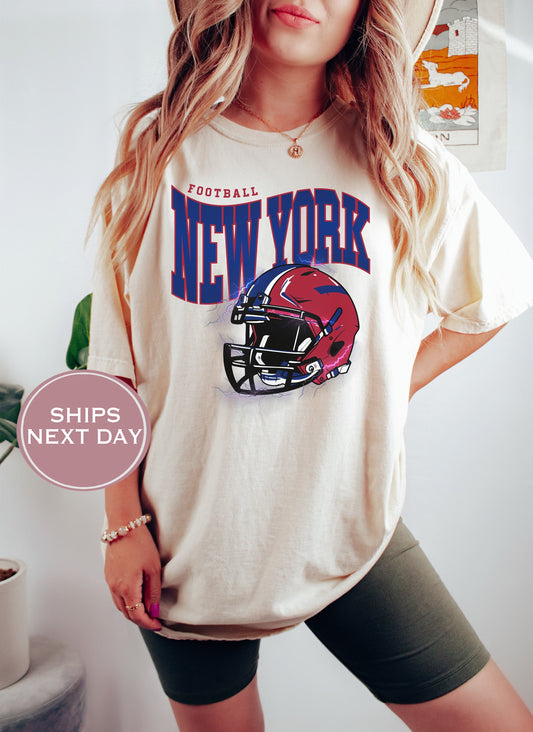 Retro New York Football Shirt, Vintage New York Football Shirt, New York Football, Trendy New York Football Shirt, Game Shirt
