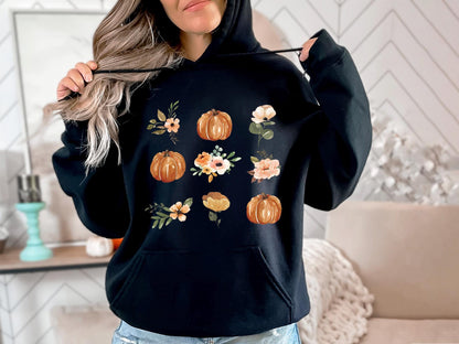 Fall Style Sweatshirt And T-shirt, Vintage Cartoon Shirs, Spooky Season, Halloween Gift For Her, Cartoon lover, Pumpkin