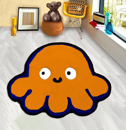 Red Octopus, Blue Octopus, Purple Octopus, Octopus, Yellow Octopus, Orange Octopus, Green Octopus, Kids Room Decor,Octopus Decor,Octopus Rug