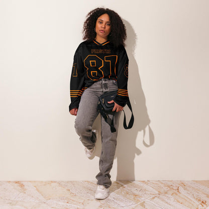 Unisex Oversized Racing Jersey – Lightweight Racing Streetwear Hockey Jersey with Bold Number 81