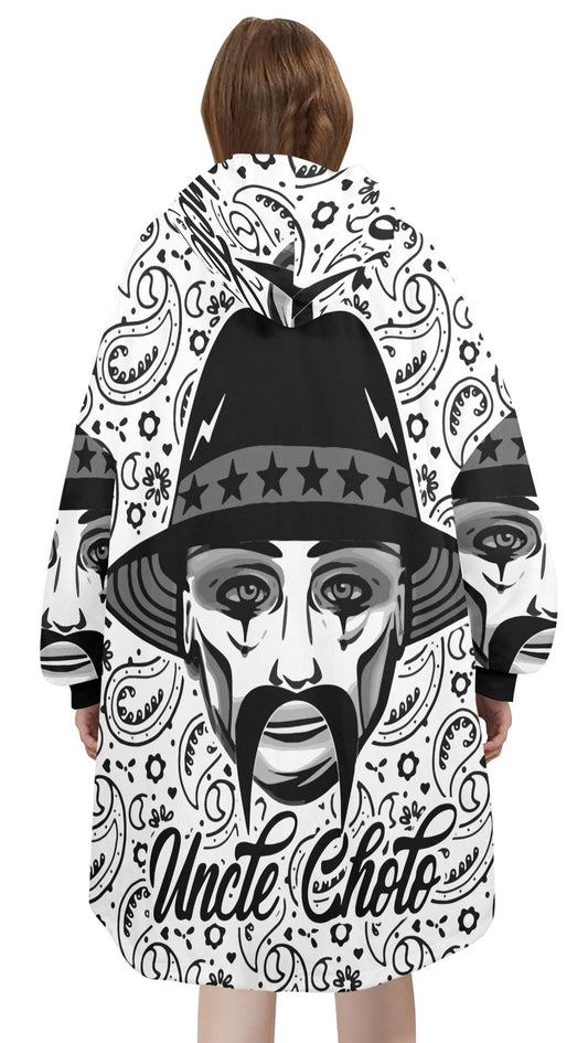 Chicano Vato Loco Blanket Hoodie Personalized Fleece Loungewear