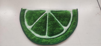 Fruit rug, Lemon Twist Rug ,Custom Rug, Bedroom Rug, Custom Carpet, Fun Area Rug, Home Decor, Lime rug, Yellow Lemon rug, lemon slice rug