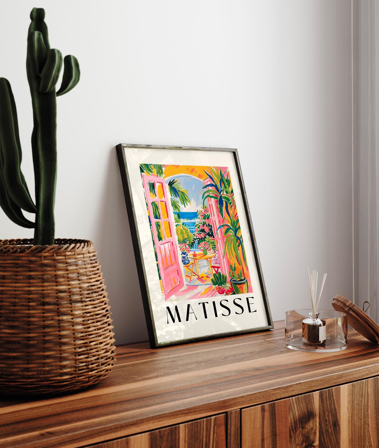 Henri Matisse Print: Tropical Balcony, Modern Gallery Wall Art