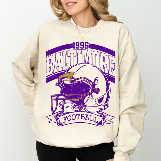 Baltimore Football Vintage Shirt, Baltimore Football Sweatshirt, Game Day Shirt, Sundays Baltimore Football Shirt, Game Day Shirt