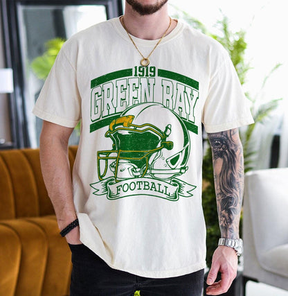 Vintage 90s Style Green Bay Football Sweatshirt, Game Day Shirt, Green Bay Team Football Shirt, Sunday Green Bay, Green Bay Football