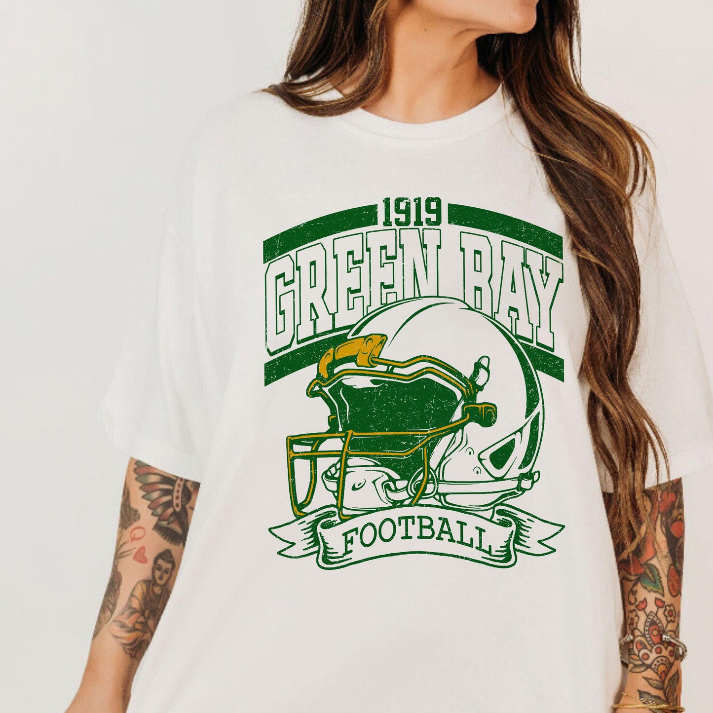 Vintage 90s Style Green Bay Football Sweatshirt, Game Day Shirt, Green Bay Team Football Shirt, Sunday Green Bay, Green Bay Football