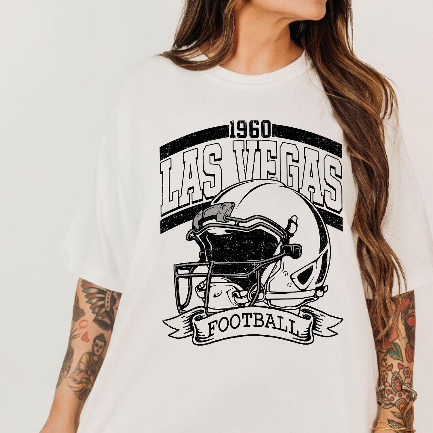 Vintage 90s Style Las Vegas Football Sweatshirt, Game Day Shirt, Las Vegas Team Football Shirt, Sunday Las Vegas, Las Vegas Football
