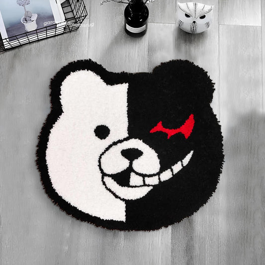 Bear Rug, Shaped Cut Rug, Tufted Look Rug, Kids Room Decor, Gift For Halloween, Rugs For Living Room, Non Slip Rug, Home Decor Rug, Soft Rug