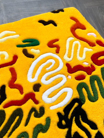 Custom Album rug CD rug Tyler rug Tufted rug Rugs for bedroom aesthetic Rap rug Hypebeast rug Hand tufted rug creator rug Golf rug Cherry