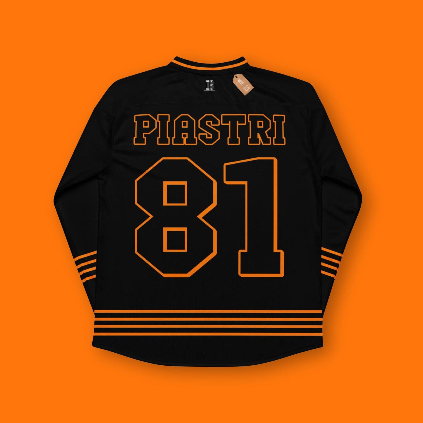Unisex Oversized Racing Jersey – Lightweight Racing Streetwear Hockey Jersey with Bold Number 81