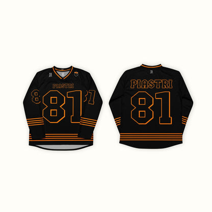 Unisex Oversized Racing Jersey – Lightweight Racing Streetwear Hockey Jersey with Bold Number 81