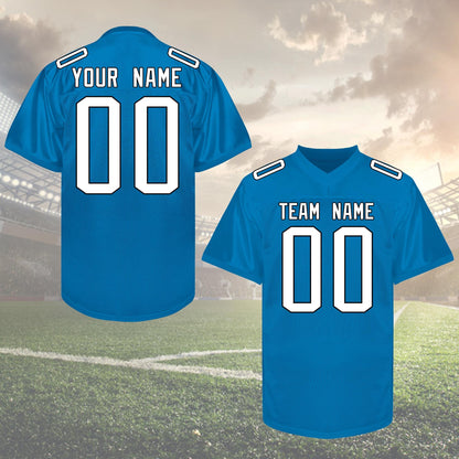Personalized Football jersey Custom Football Jersey Stitched Customize Shirt team sports uniform for Men Women Adult youth kids fans gifts