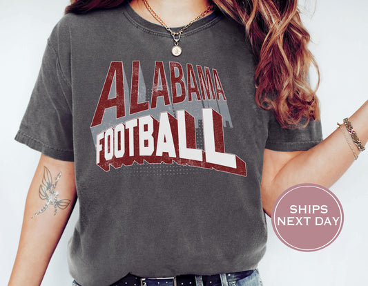 Retro Alabama Football Shirt, Vintage Alabama Football Shirt, Alabama Football Women Shirt, College Football Shirt
