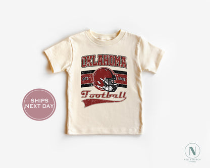 Retro Oklahoma Football Shirt, Vintage Oklahoma Football Tee, Tulsa Oklahoma T-Shirt, College Football Shirt