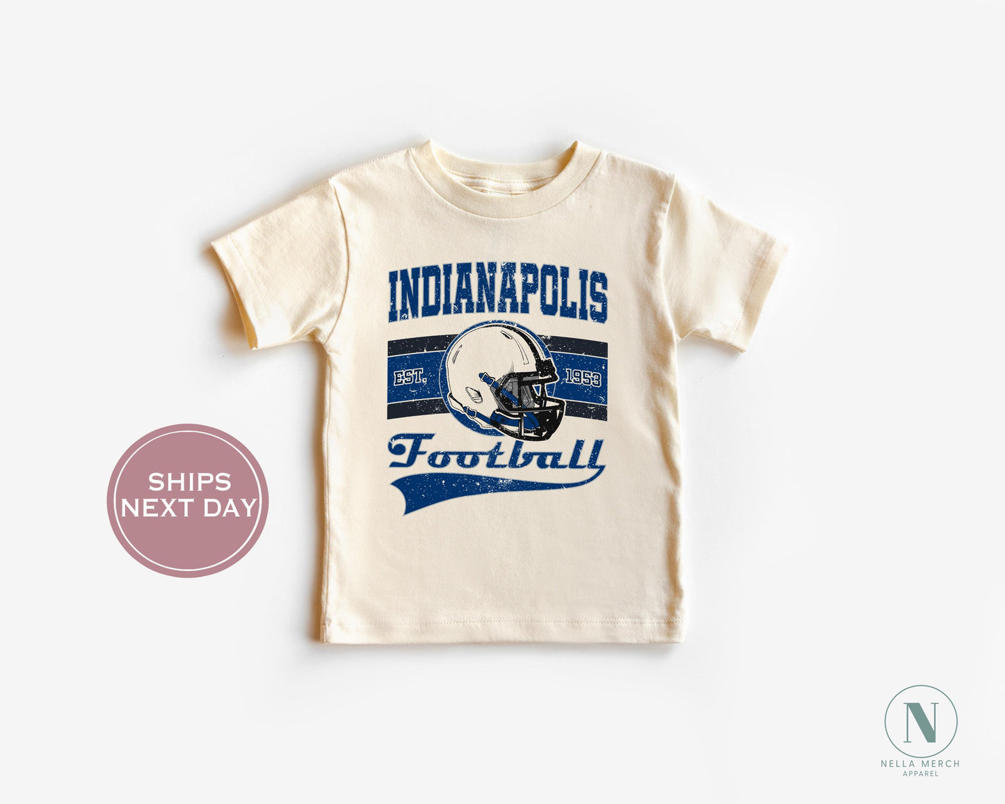 Retro Indianapolis Football Shirt, Vintage Indianapolis Football Shirt, Indianapolis Football Women Shirt, Varsity Indianapolis Football