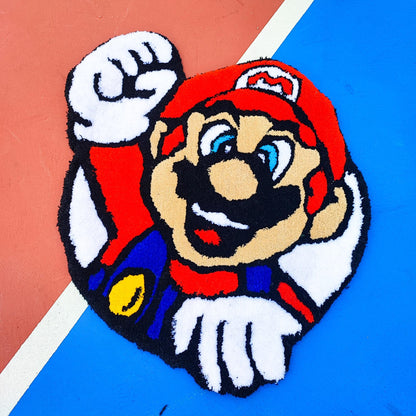 Game Room Rug, Tufted Rug, %100 Handmade Gift, Kids Room Rug, Retro Decor, Retro Rug, Video Game Rug, Popular Rug, Modern Rug, Area Rug