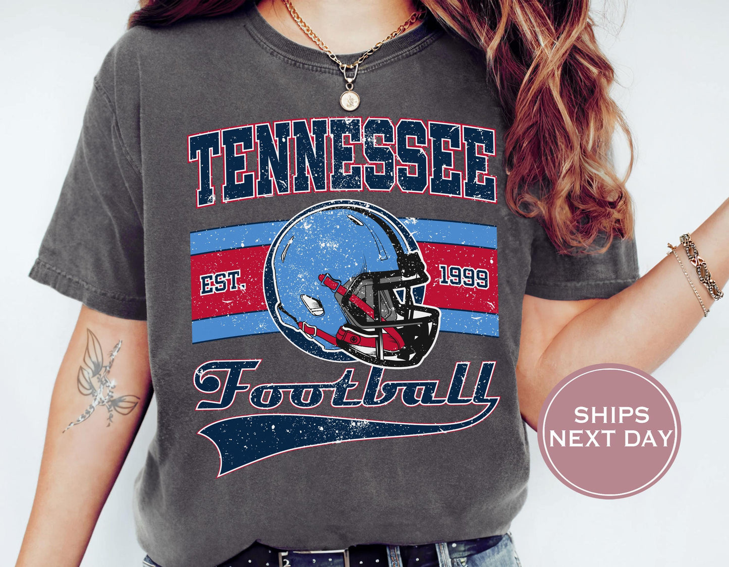 Retro Tennessee Football Shirt, Vintage Tennessee Football Shirt, Tennessee Football Shirt, Trendy Tennessee Football Shirt, Game Shirt