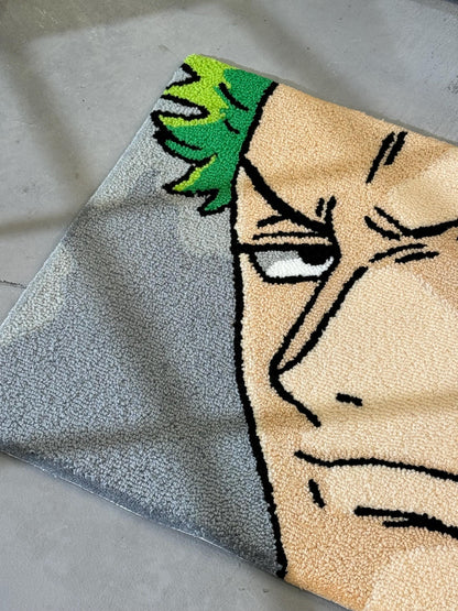 Anime Character Tufted Rug, Bedroom Decor, Living Room Decor, Anime Fan Gift, Gift for Him, Gift for Her