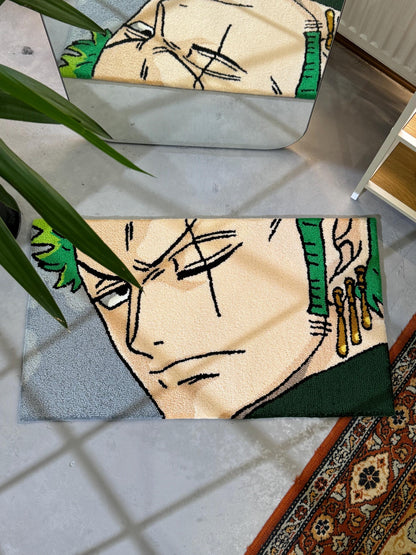 Anime Character Tufted Rug, Bedroom Decor, Living Room Decor, Anime Fan Gift, Gift for Him, Gift for Her