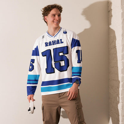 Unisex Oversized Racing Hockey Jersey – Lightweight Racing Streetwear Jersey with Bold Number 15