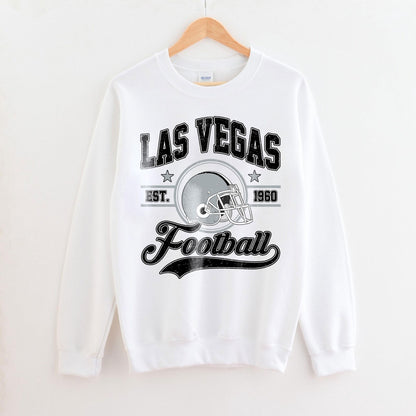 Vintage Las Vegas Football Sweatshirt, Las Vegas Shirt, Trendy Las Vegas Football Fan Gift, Las Vegas Game Day Shirt, Game Day Shirt.