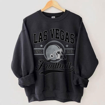Vintage Las Vegas Football Sweatshirt, Las Vegas Shirt, Trendy Las Vegas Football Fan Gift, Las Vegas Game Day Shirt, Game Day Shirt.