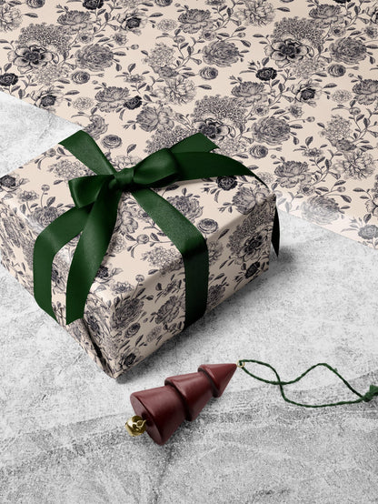 Wedding Wrapping Paper Wedding Gift Wrap Anniversary Gift Wrap Elegant Gift Wrap Luxury Gift Wrap Special Occasion Gift Wrap Rose
