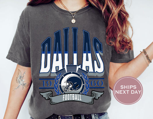 Retro Dallas Football Shirt, Vintage Dallas Football Shirt, Dallas Football Shirt, Trendy Dallas Football Shirt, Game Shirt