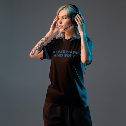 Your Custom Text Jersey, Black or White Aesthetic Fan Merch Jersey