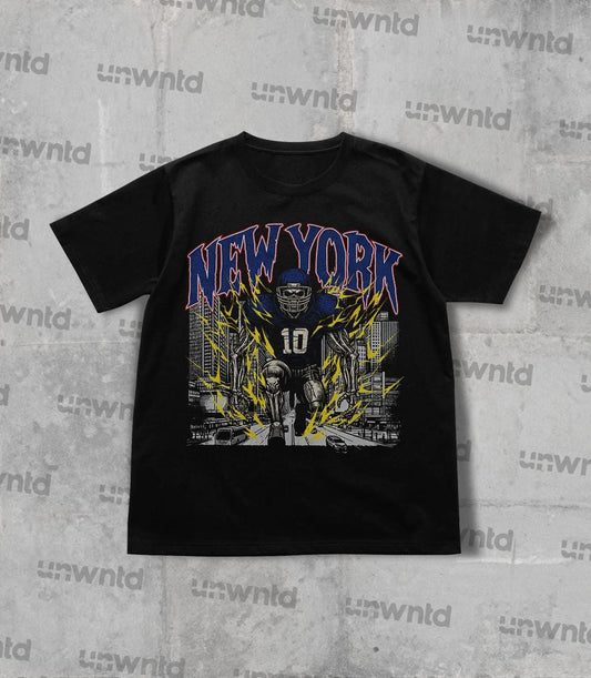 New York Football Shirt - Graphic Tees - Skeleton Shirt - Merch Tee - Gift Shirt - Bootleg Shirt - Vintage - Skeleton Shirt - Giants