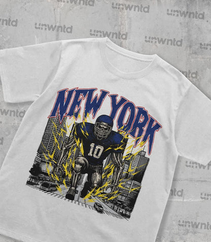 New York Football Shirt - Graphic Tees - Skeleton Shirt - Merch Tee - Gift Shirt - Bootleg Shirt - Vintage - Skeleton Shirt - Giants