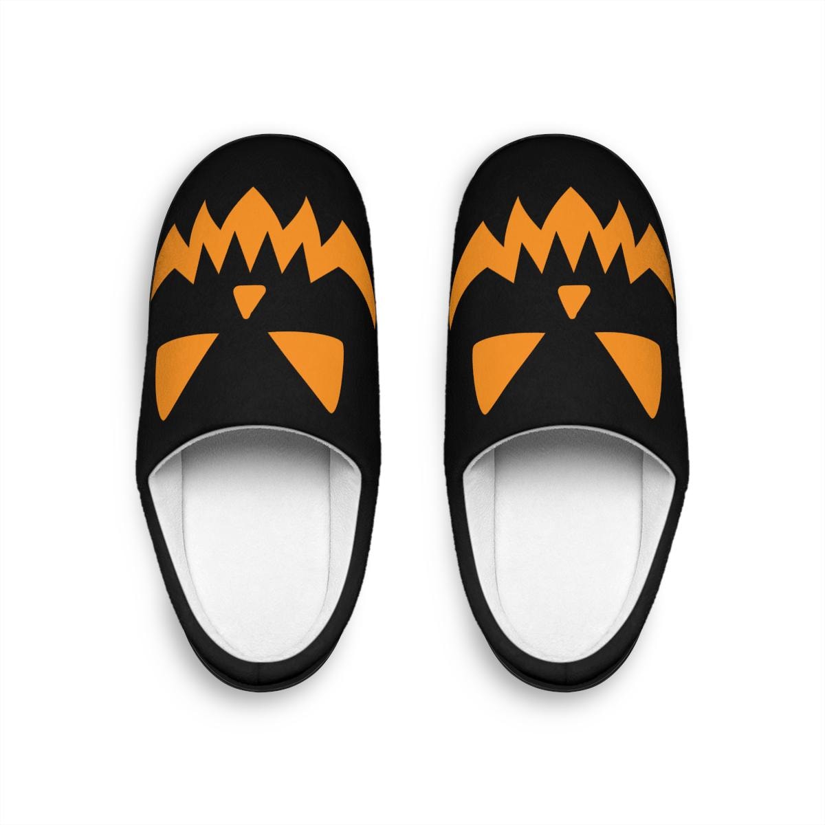 Halloween Pumpkin Slippers | Halloween Indoor Slippers For Her For Him Gift Spooky Season Scary Holiday