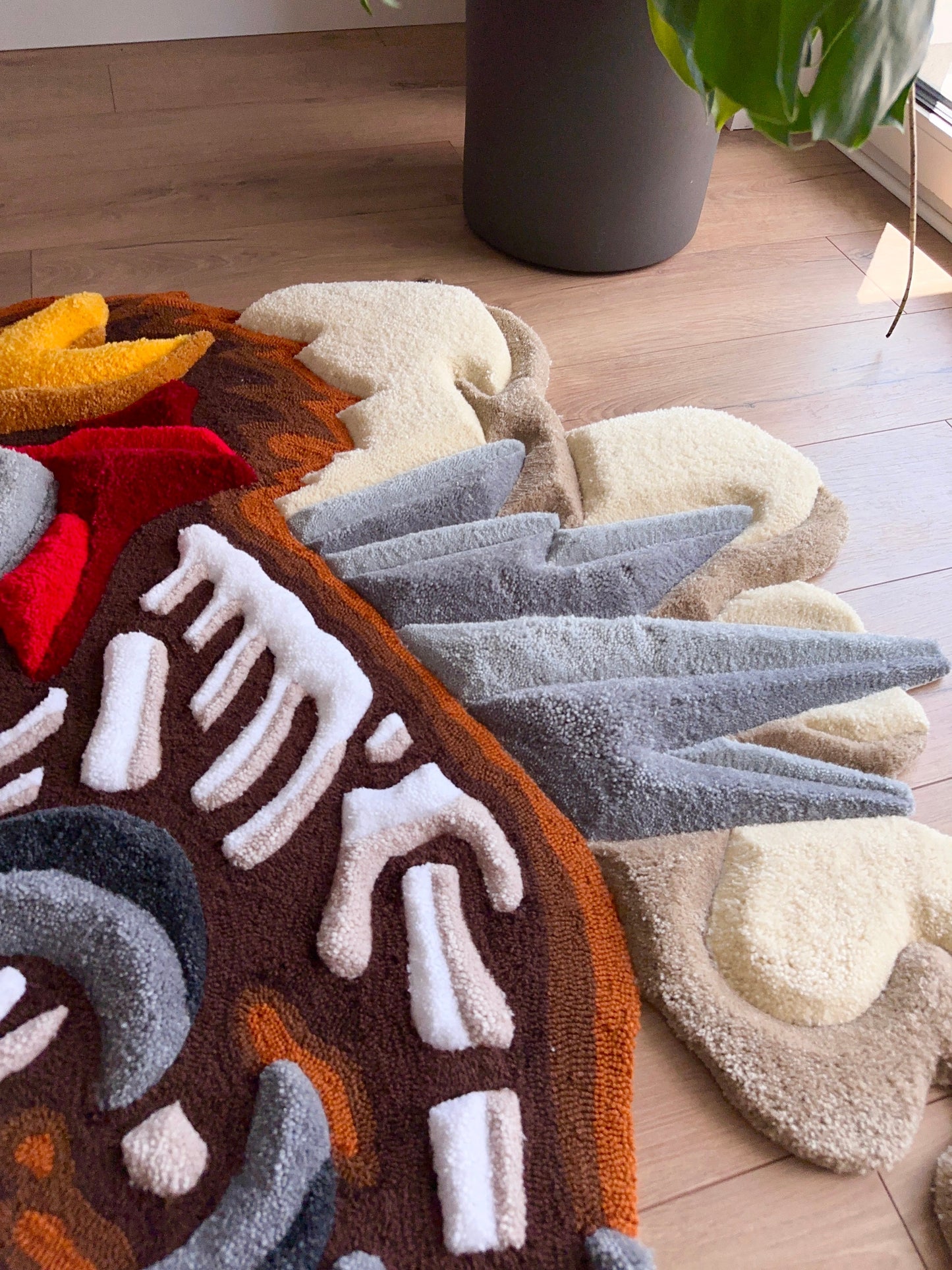 Skeleton tufted rug,3d skull rug, handmade tufted custom rug, living room decor rug, bedroom carpet, area carpet