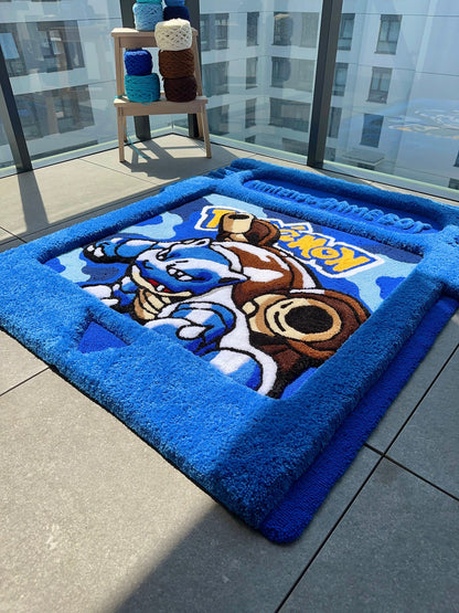 Game cartridge tufted rug,3d cartridge rug, handmade tufted custom rug, living room decor rug, bedroom carpet, area carpet