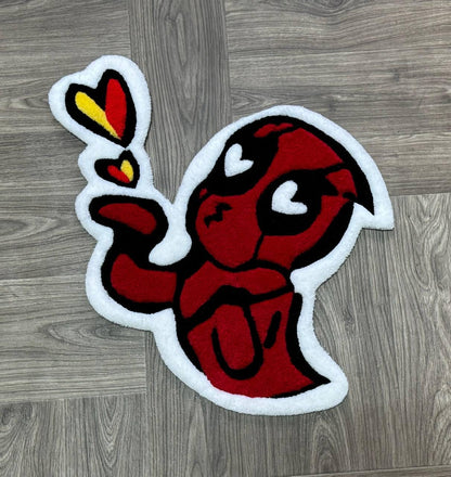 Tufted Сomics rug.Handmade rugs.Rugs for bedroom aesthetic.hypebeast rug.ready to ship made to order.Cool Rug Hand tufted rug funny rug