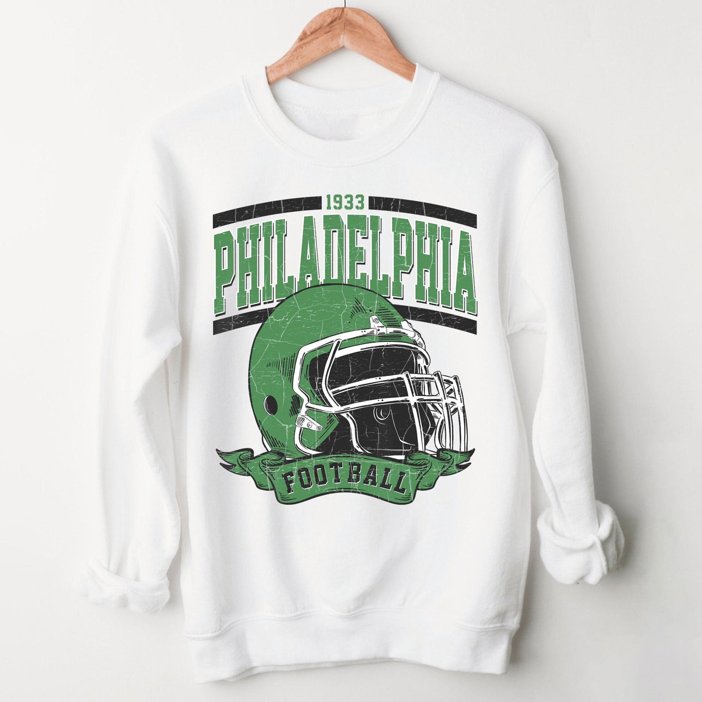Vintage Philadelphia Football Crewneck Sweatshirt, Eagle Shirt, Philadelphia Fans Gift, Game Day Shirt, Football Phi-lly Eagle Gift