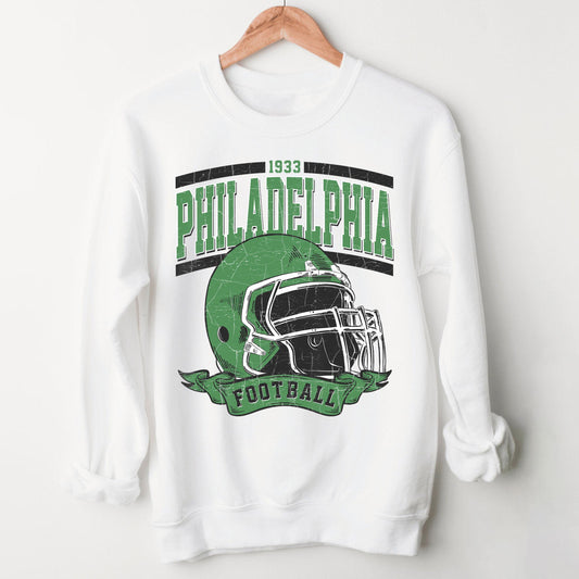 Vintage Philadelphia Football Crewneck Sweatshirt, Eagle Shirt, Philadelphia Fans Gift, Game Day Shirt, Football Phi-lly Eagle Gift