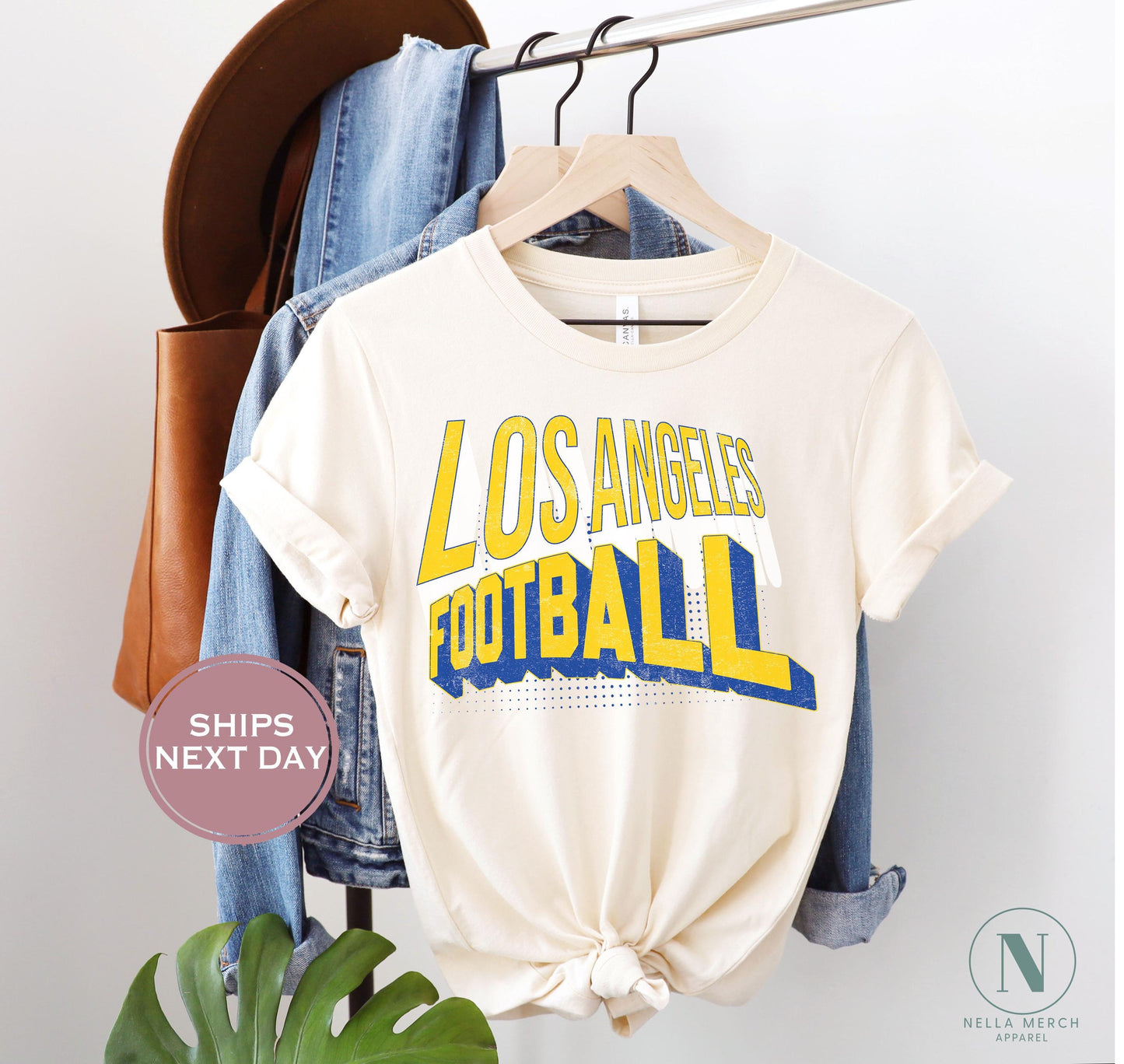 Los Angeles Football Shirt, Vintage Los Angeles Football Shirt, Retro Los Angeles Football Women Shirt, Los Angeles Football Toddler Shirt