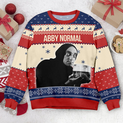Young Frankenstein Christmas Ugly Sweater - Retro Movie Quote