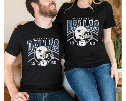 Dallas Football Retro Style Shirt, Dallas Football Sweatshirt, Cowboy Shirt, Dallas Shirt, Football Shirt, Dallas Fans Gift Tee