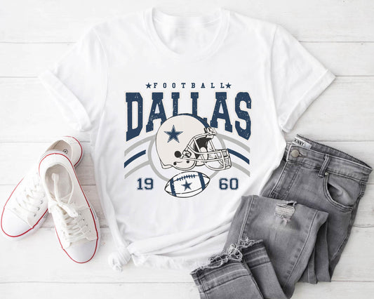 Dallas Football Retro Style Shirt, Dallas Football Sweatshirt, Cowboy Shirt, Dallas Shirt, Football Shirt, Dallas Fans Gift Tee