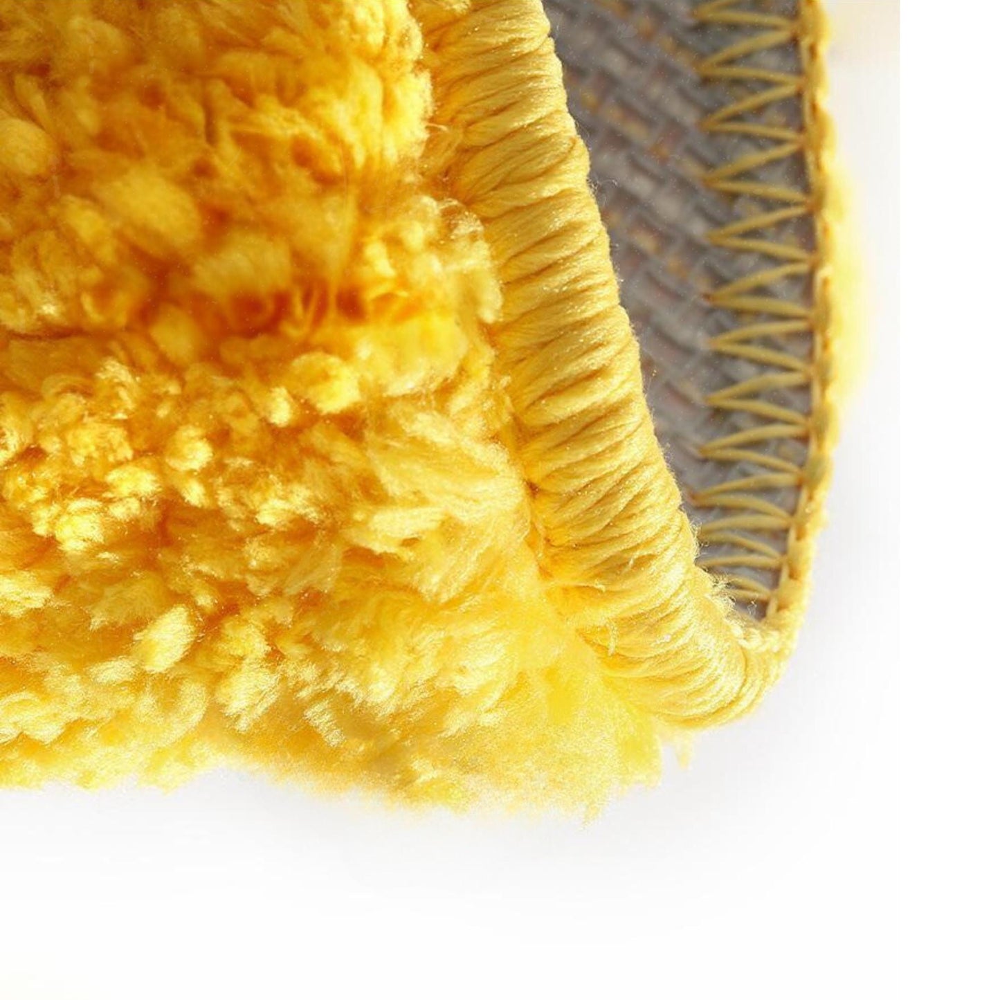 Lemon Bath Mat, Dorm Rug, Tufted Fluffy Fruit Bathroom Rugs for Girls, Funny Shower Rugs, Non Slip Bath Mat