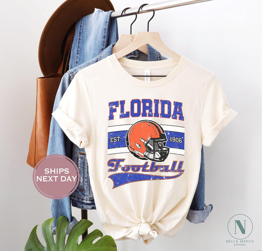 Retro Florida Football Shirt, Vintage Florida Football Shirt, College Football Women Shirt, Florida Football Toddler Shirt