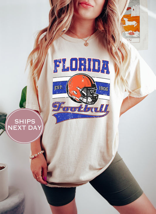 Retro Florida Football Shirt, Vintage Florida Football Shirt, College Football Women Shirt, Florida Football Toddler Shirt